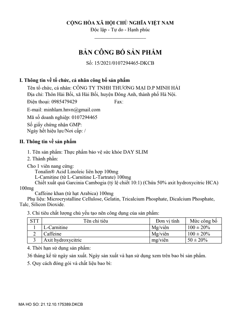 Day Slim ( H/30 viên) - Ảnh 6