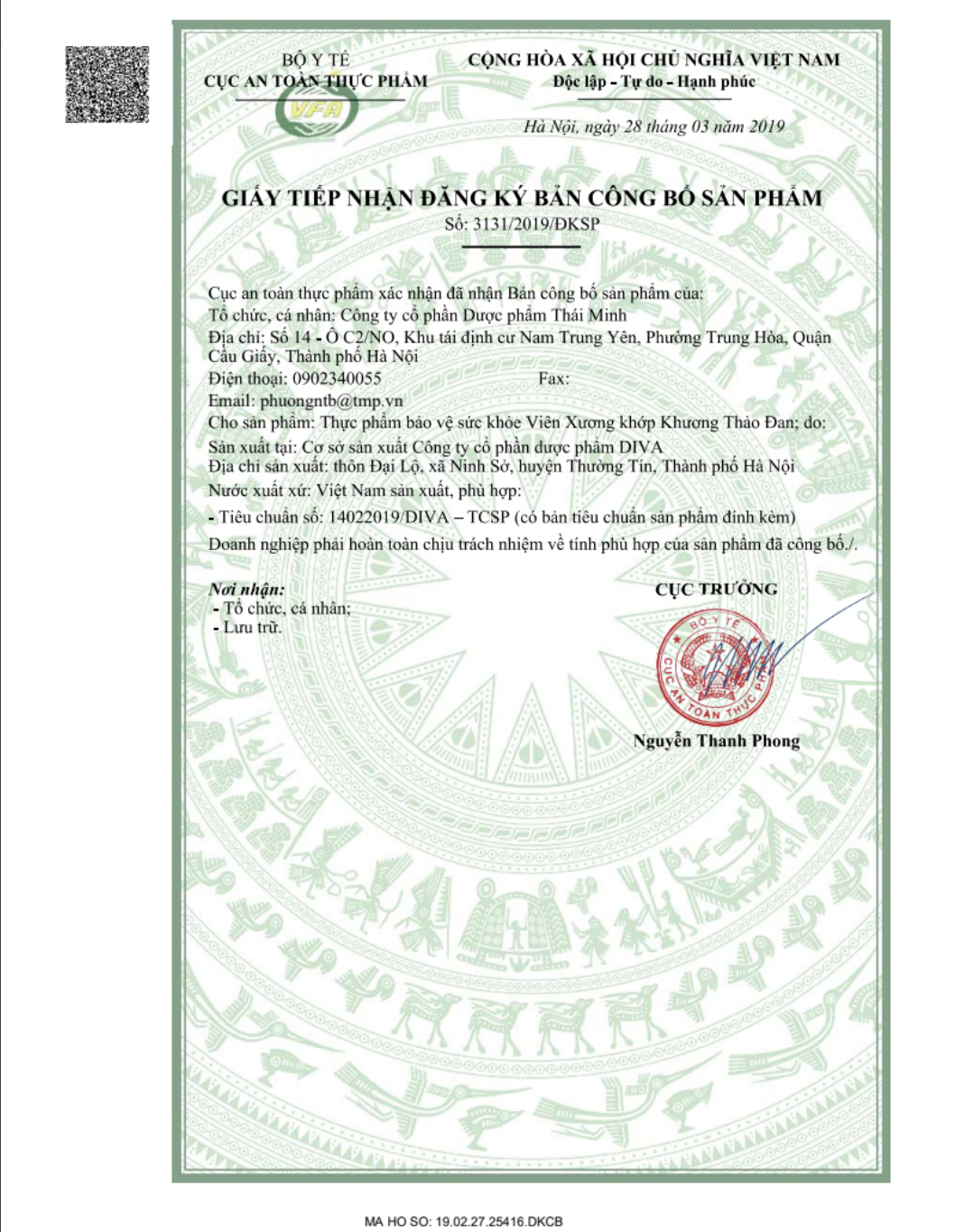 Calcium D3 Khương Thảo Đan ( H/200v) - Ảnh 5