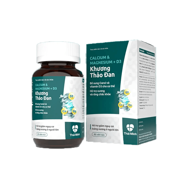 Calcium D3 Khương Thảo Đan ( H/200v) - Ảnh 2