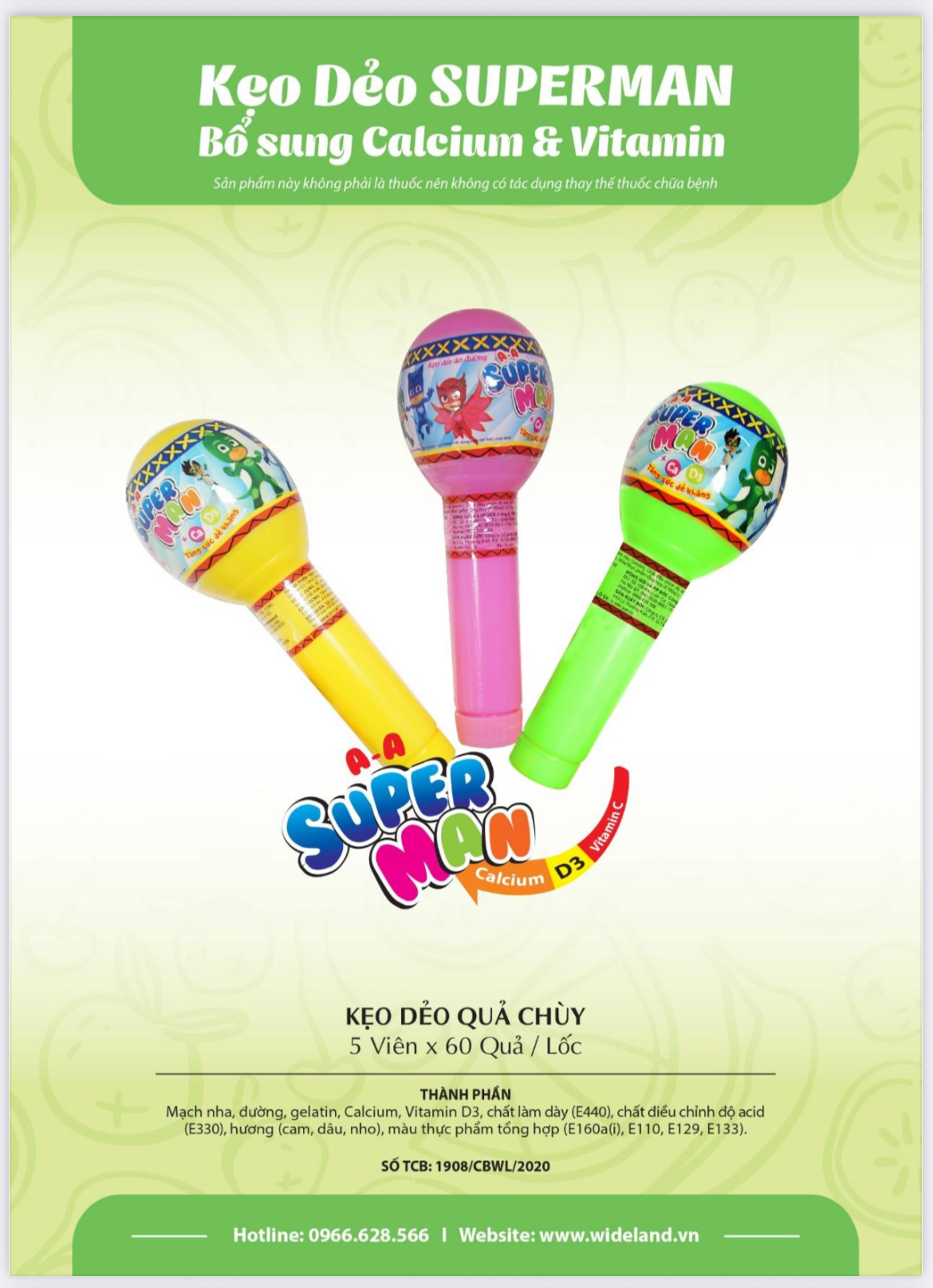 Kẹo dẻo Superman - Ảnh 2