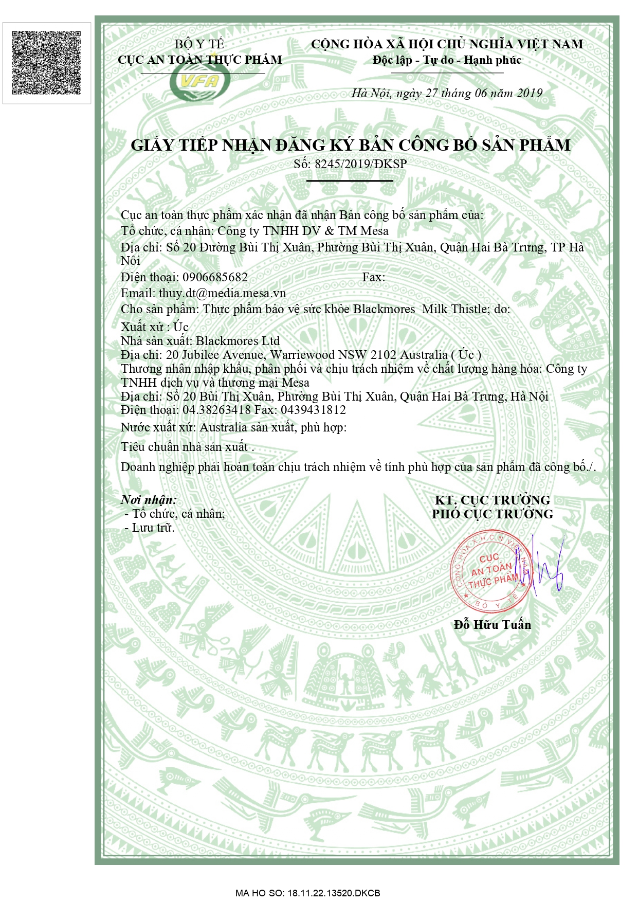 Thực phẩm bảo vệ sức khoẻ Blackmores Milk Thistle - Ảnh 4